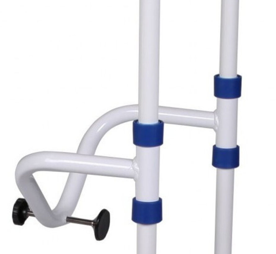 Opstap met verstelbare handgreep voor bad