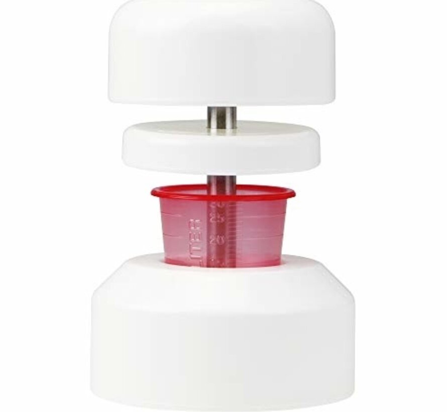 Tablettenbreker met stamper