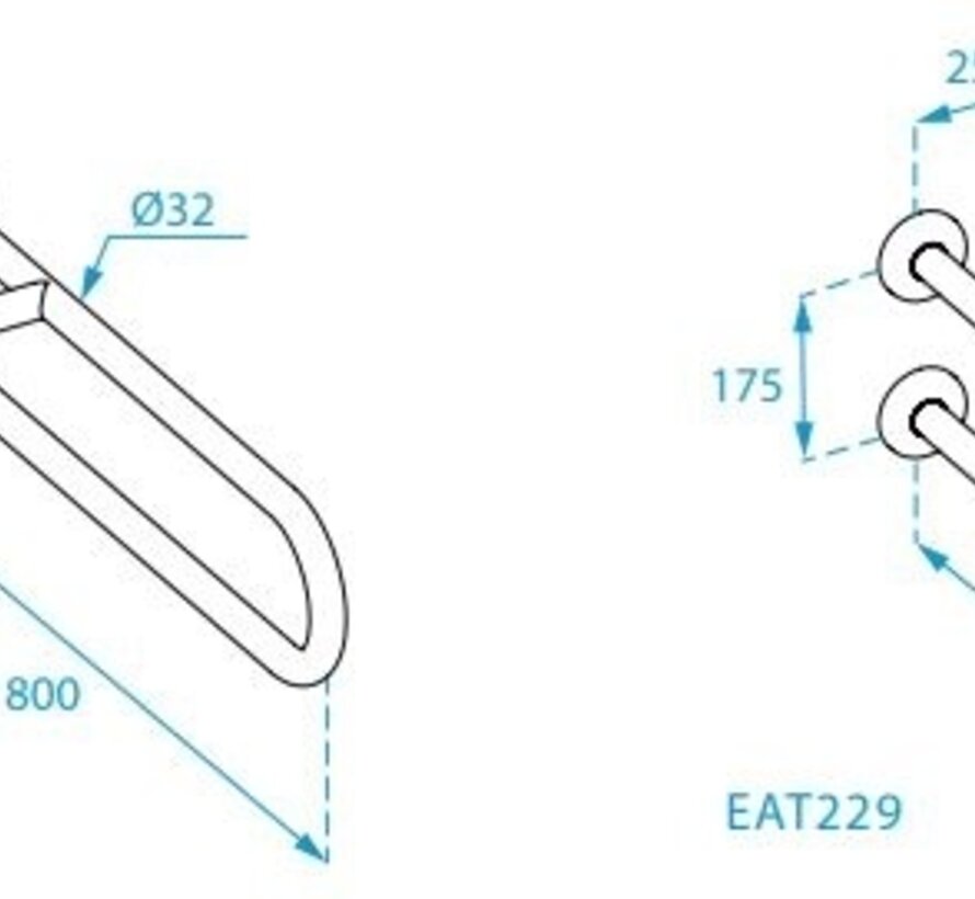 Versterkte optrekbeugel
