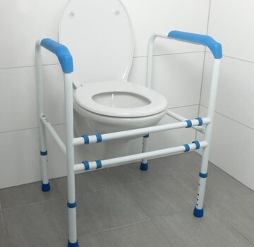 Regelbaar toiletkader