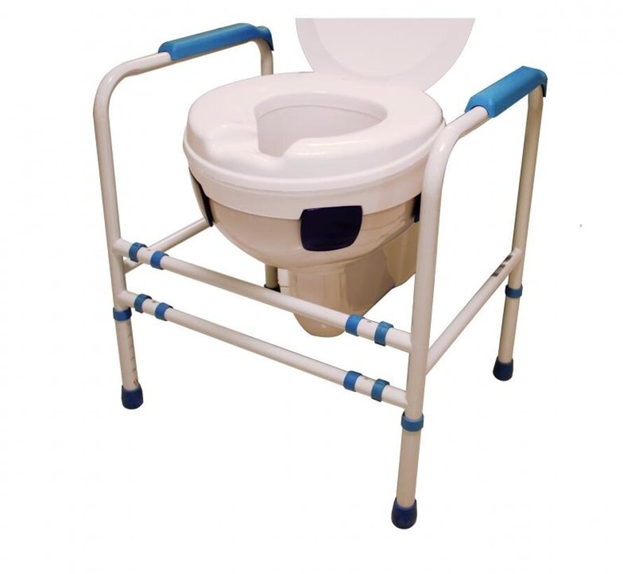 Regelbaar toiletkader