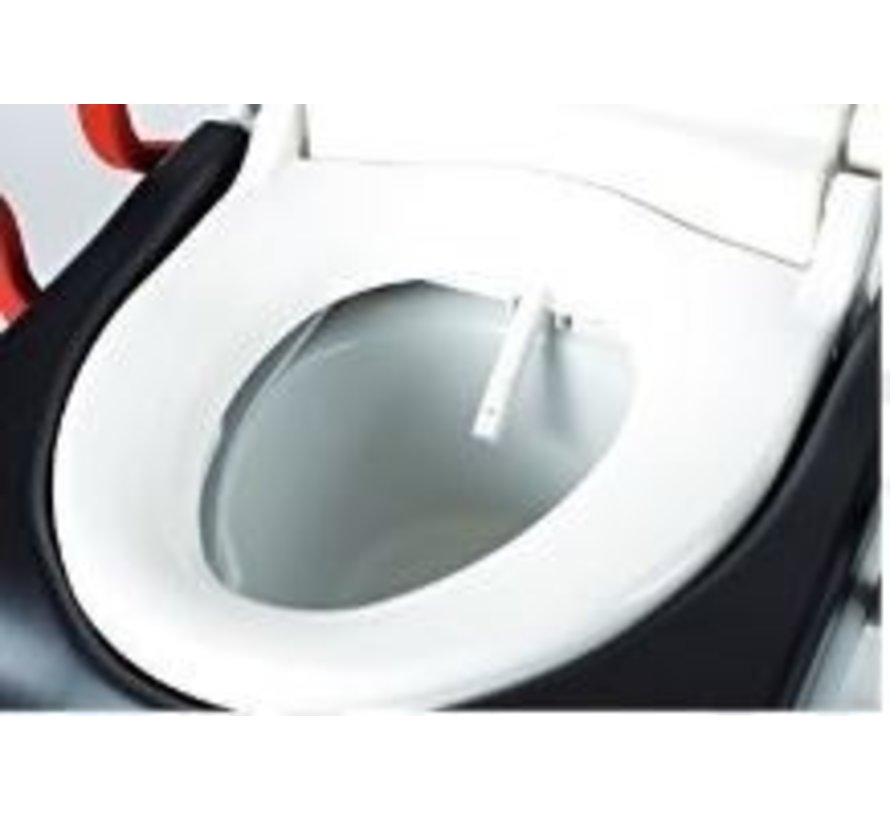 Toiletstoel met elektrische wasfunctie Rebotec