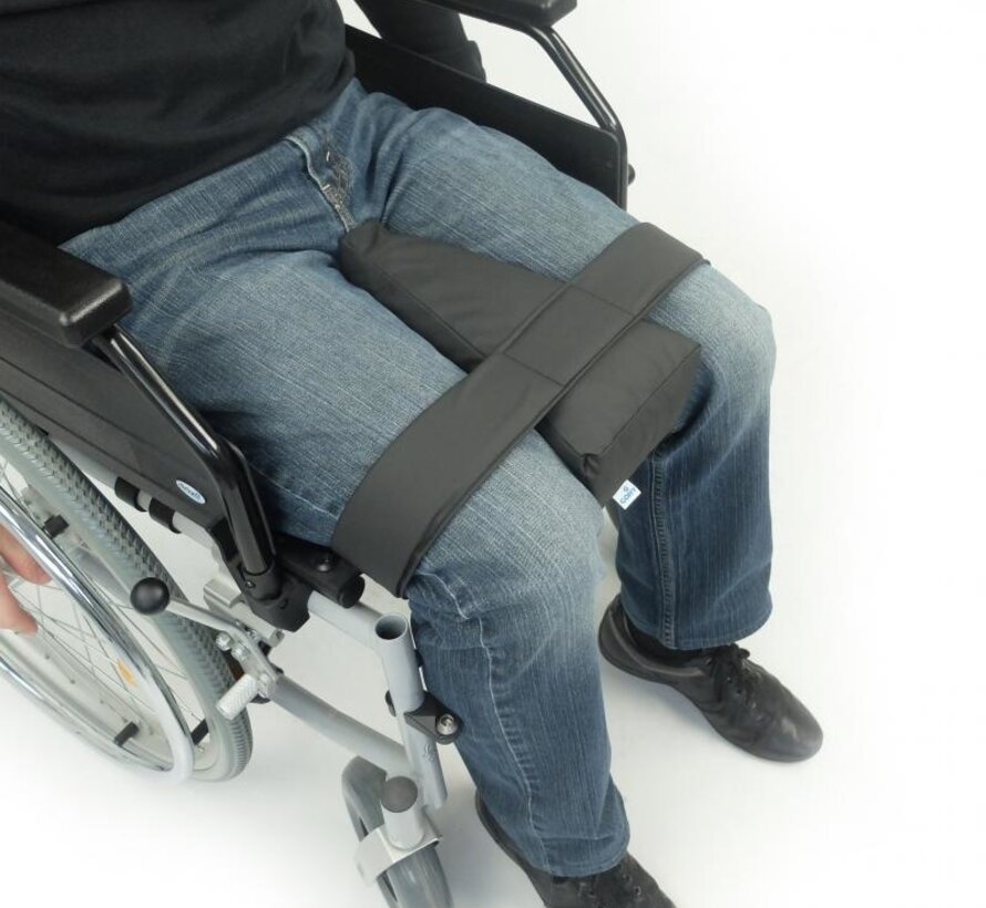 Abductieklos kniespreider voor rolstoel