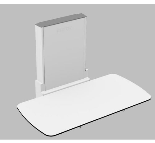 Opklapbare verzorgingstafel voor wandbevestiging Ropox Vario, elektrisch  hoogteverstelbaar