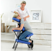 Draagbare massagestoel in compact formaat