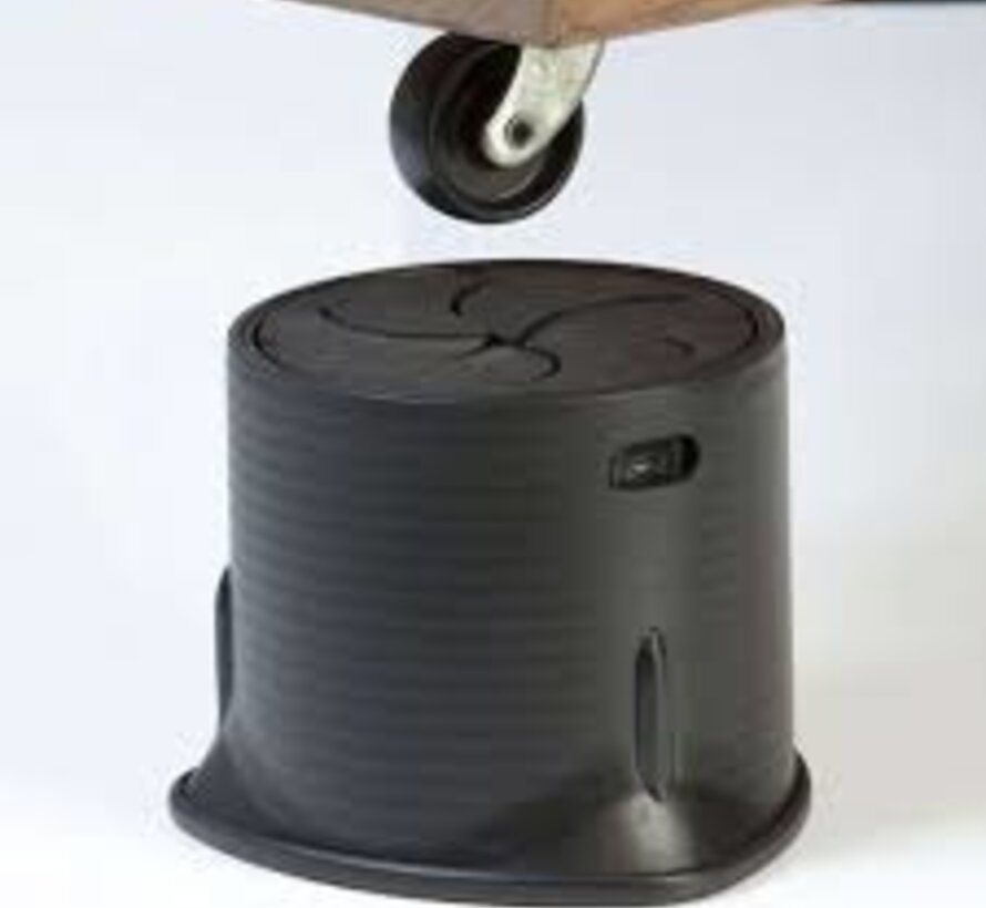 Meubelverhogers van Langham Sure Grip 3,8 tot 10 cm - set van 4