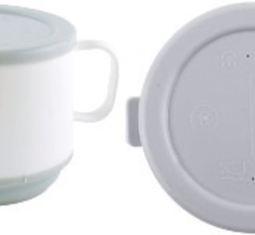 Isolerende beker 250 ml - wit