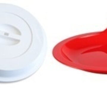 Assistentiebord met ingebouwde bordrand