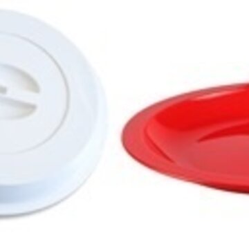 Assistentiebord met ingebouwde bordrand