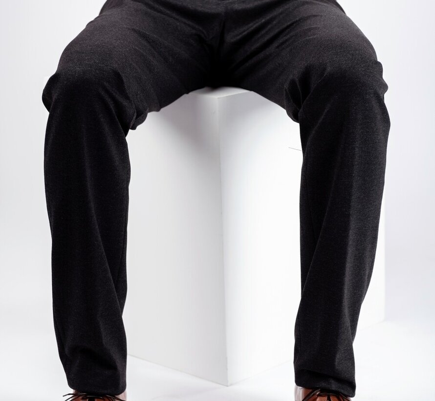 VALERE zitbroek op elastiek - antraciet