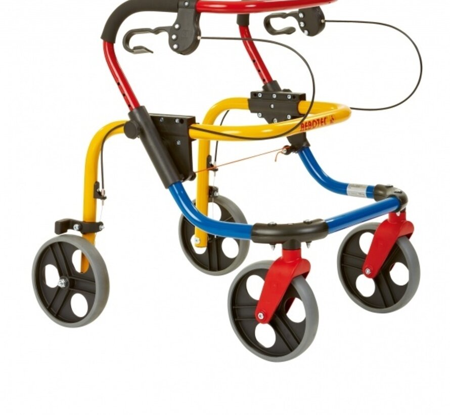 Fixi/Fox Rollator voor kinderen, jeugd en vrouwen, max. 100 kg