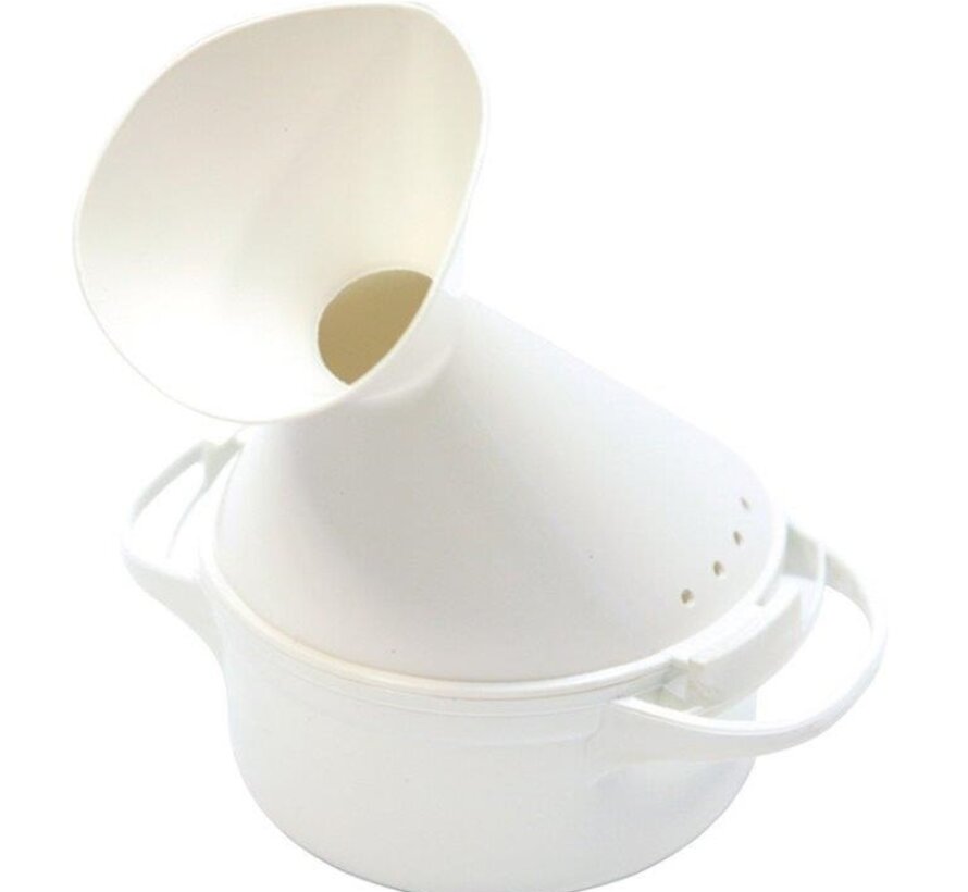 Inhalator plastiek wit
