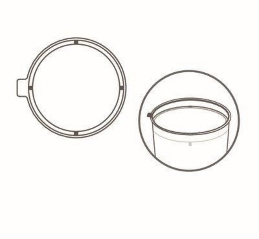 Drinkdekseltje van Ornamin met 1 of 12 openingen