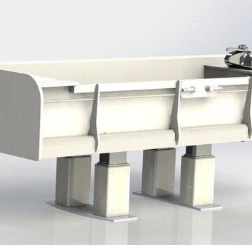 Easibath hoog-laag bad