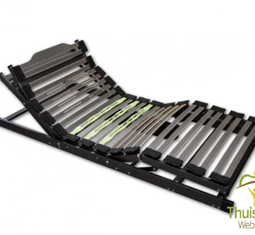 Lattenbodem, hoofd en voeteinde regelbaar