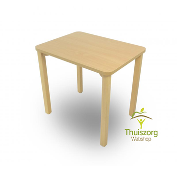 Tafel met afgeronde hoeken