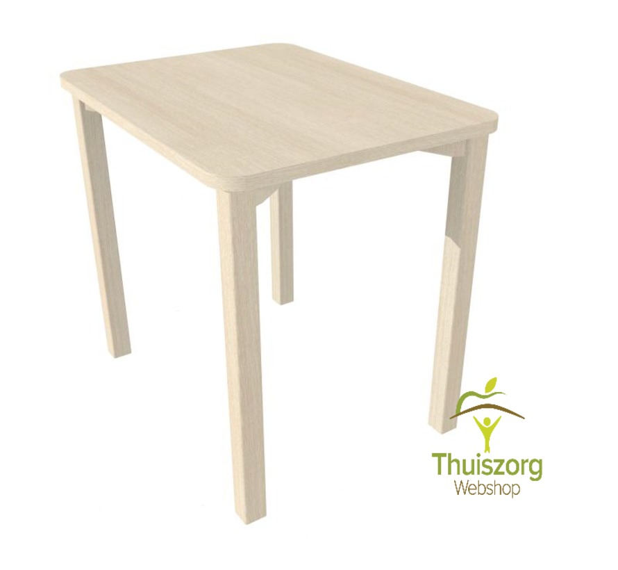 Tafel met afgeronde hoeken