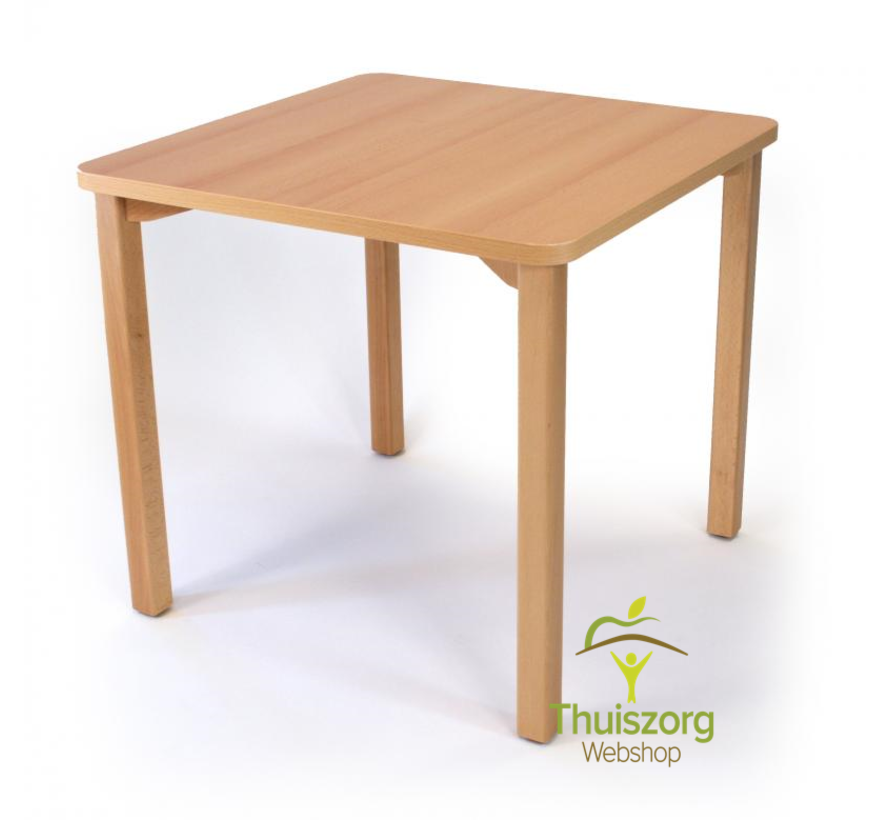 Tafel met afgeronde hoeken