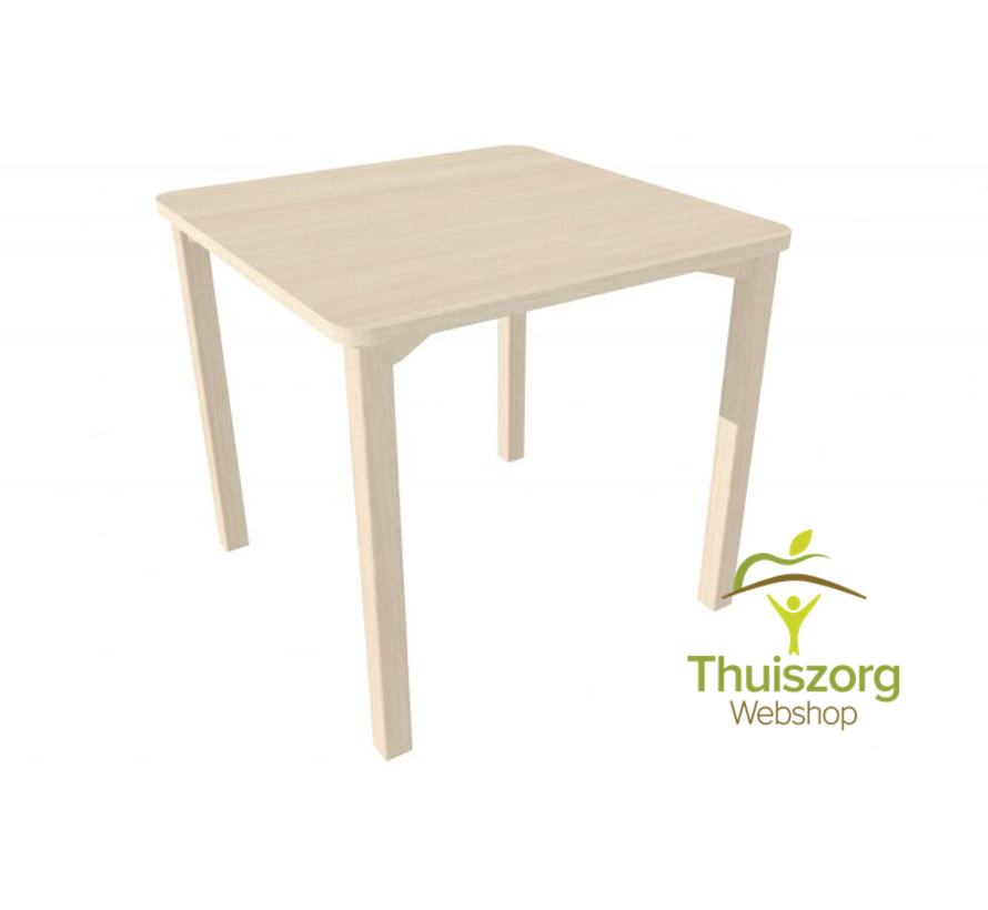 Tafel met afgeronde hoeken