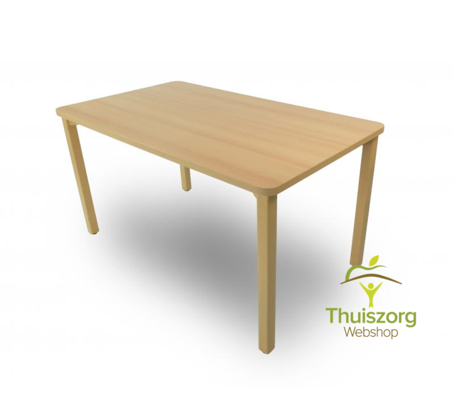 Tafel met afgeronde hoeken