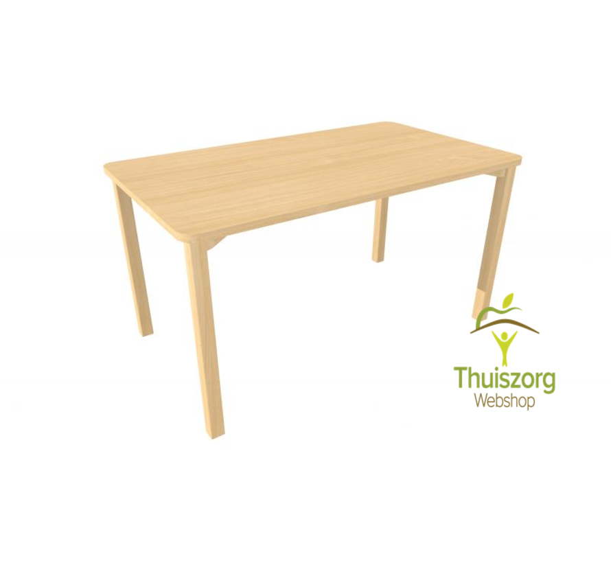 Tafel met afgeronde hoeken