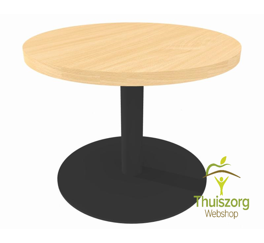 Ronde tafel met centrale poot