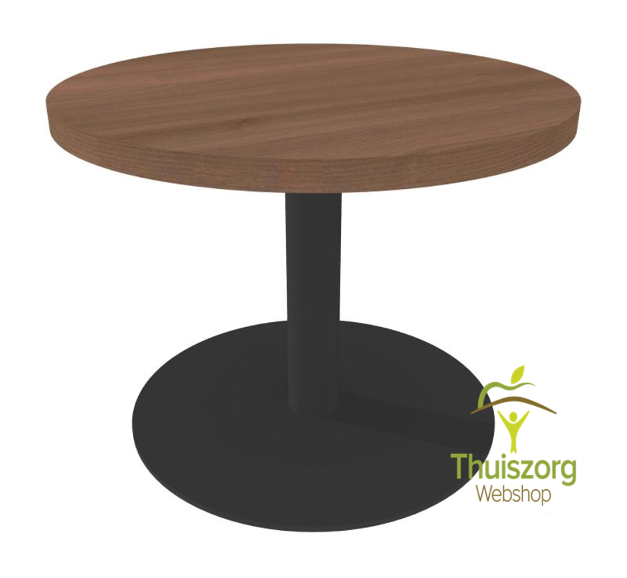 Ronde tafel met centrale poot