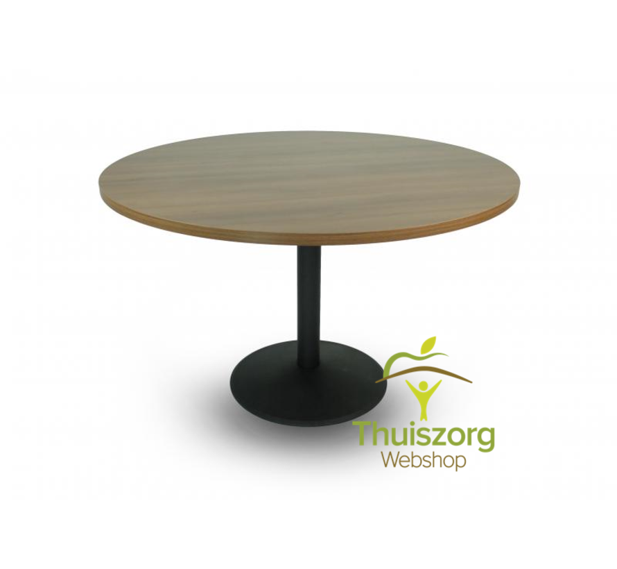 Ronde tafel met centrale poot