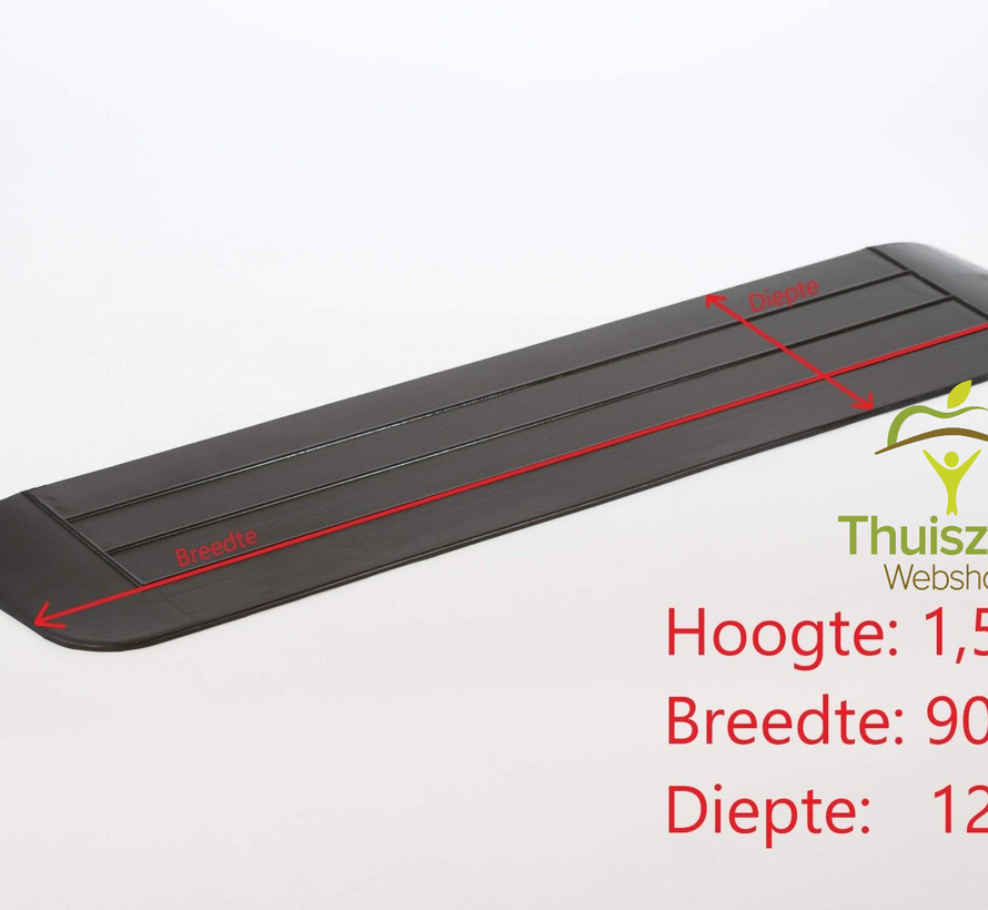 Drempelhulp met schuine zijvlakken