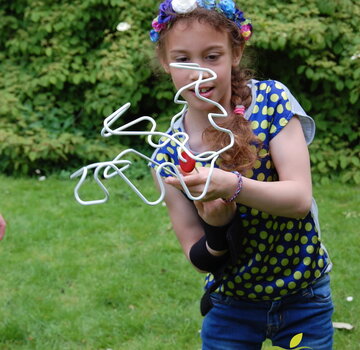 Arm oefenlabyrinth met voorarmmanchet