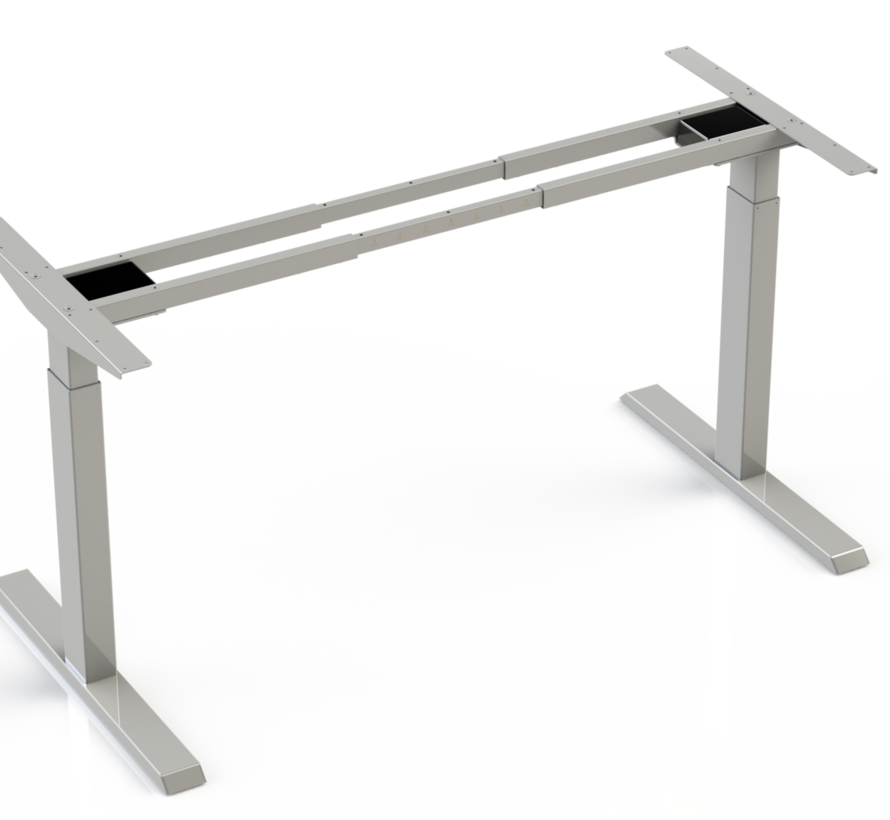 Elektrisch hoog-laag bureau in breedte verstelbaar 110-170 cm