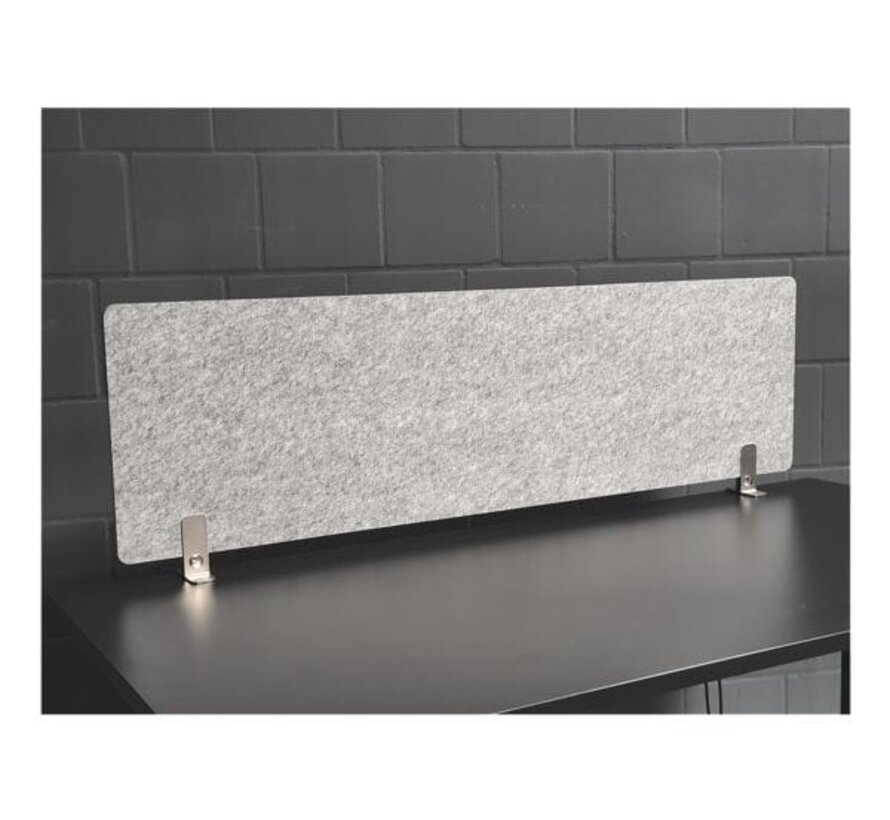 Screens voor op bureau