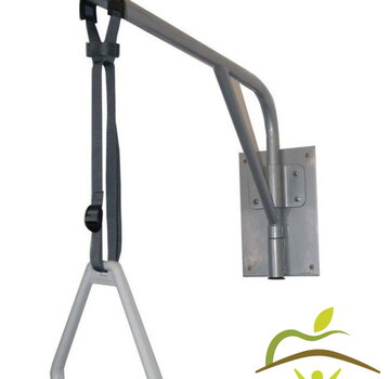 Optrekbeugel voor muurbevestiging