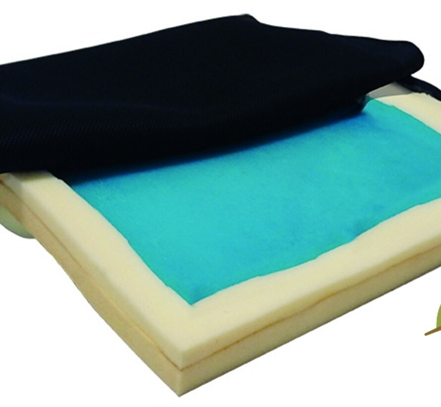 Gel anti-decubitus rolstoelkussen