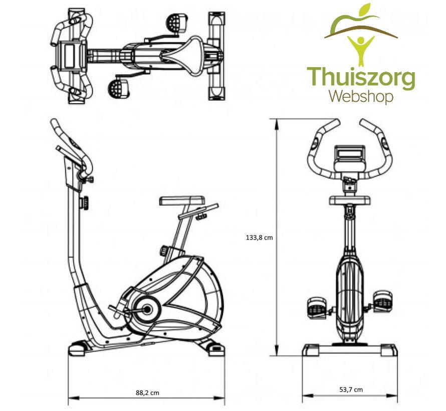 Magnetisch geremde hometrainer