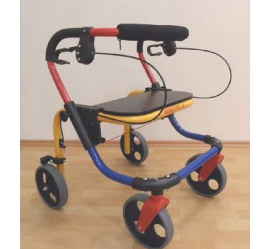 Fixi/Fox Rollator voor kinderen, jeugd en vrouwen, max. 100 kg