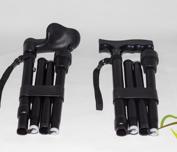 Pluviose wandelstok 5-delig opvouwbaar