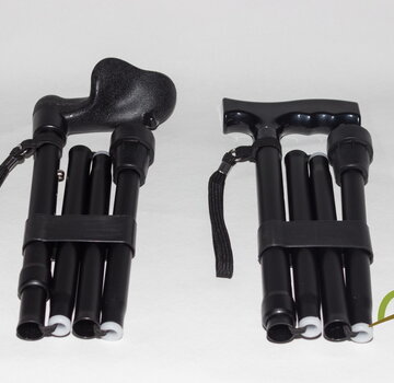 Pluviose wandelstok 5-delig opvouwbaar