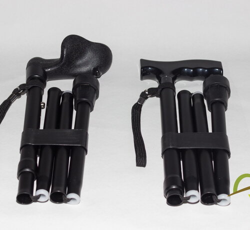 Pluviose wandelstok 5-delig opvouwbaar