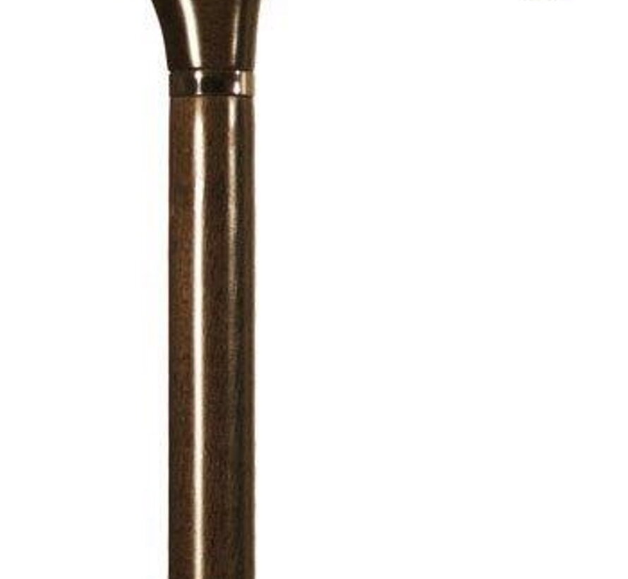 Finna wandelstok, vaste hoogte, standaard handvat, beuk