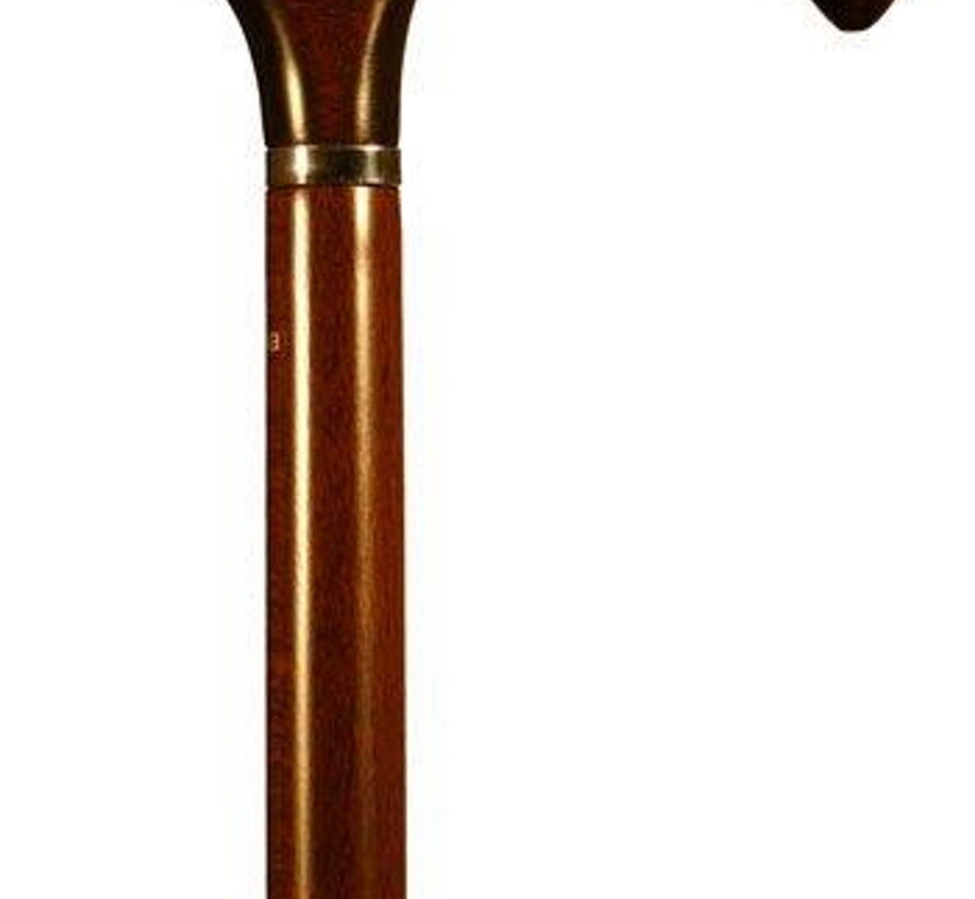 Finna wandelstok, vaste hoogte, standaard handvat, beuk