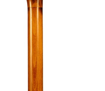 Finna wandelstok Fritz, vaste hoogte, gevlamde beuk