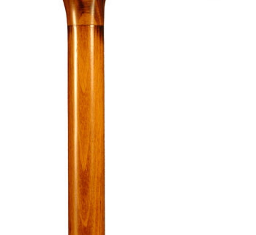 Finna wandelstok Fritz, vaste hoogte, gevlamde beuk