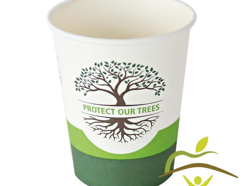 Ecologische wegwerp koffietassen