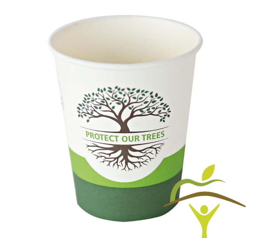 Ecologische wegwerp koffietassen