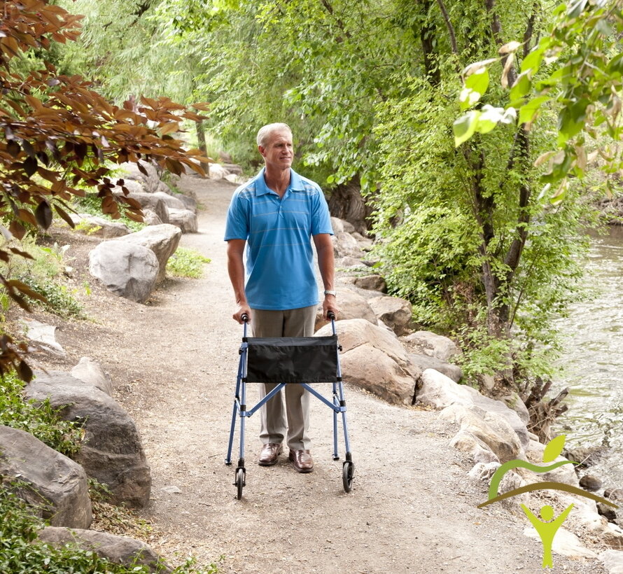 Looprek met 2 wielen - 3 verschillende kleuren