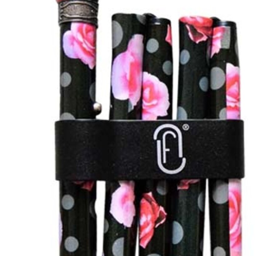 Finna wandelstok plooi- en verstelbaar, volledig in 1 motief