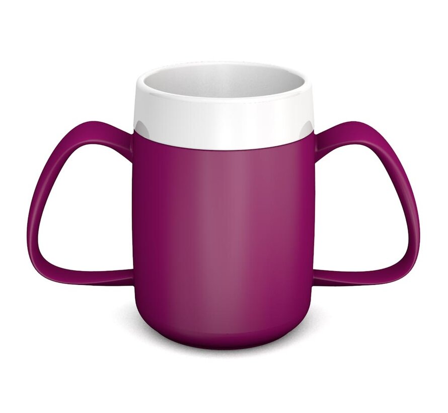 Warmhoudbeker met ergonomisch handvat