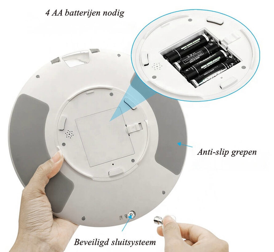 Beveiligde Automatische Pillendoos met alarm