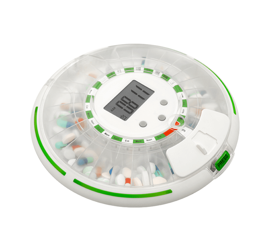 Beveiligde Automatische Pillendoos met alarm